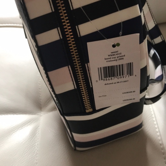 NWT KATE SPADE SAMMI LAUREL WAY PRINTED CRUISESTRP - Picture 4 of 8